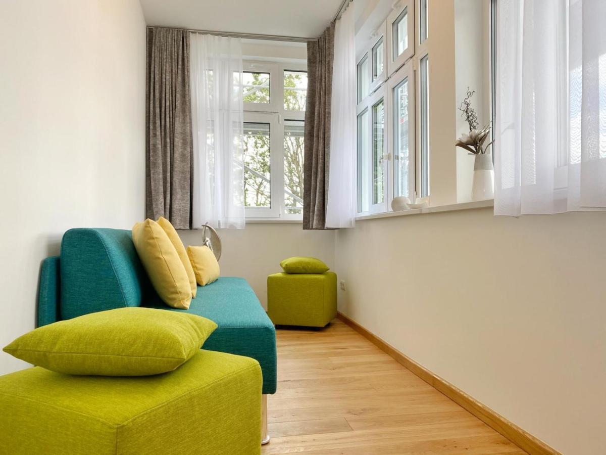 Villa Jenny - Ferienappartement 1 Mit Meerblick Sassnitz Exterior foto